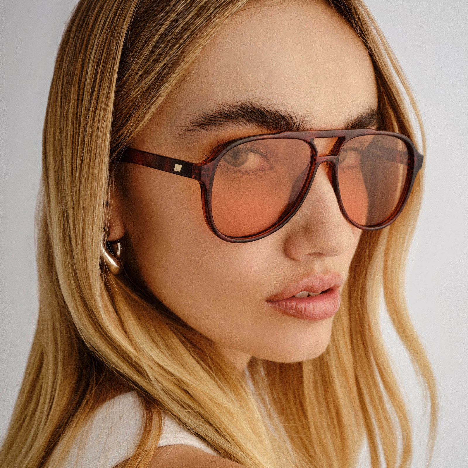 Tragic Magic Toffee Tort Uni-Sex Aviator Sunglasses | Le Specs