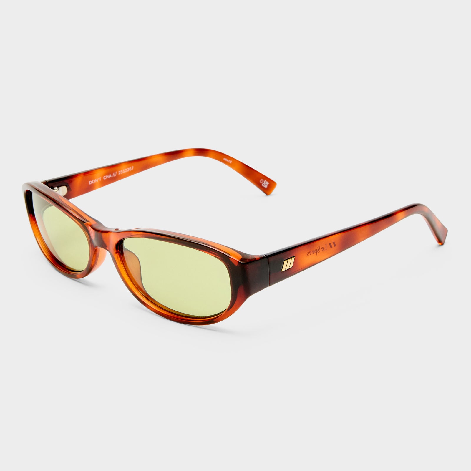 Dont Cha Toffee Tort Female Oval Sunglasses | Le Specs