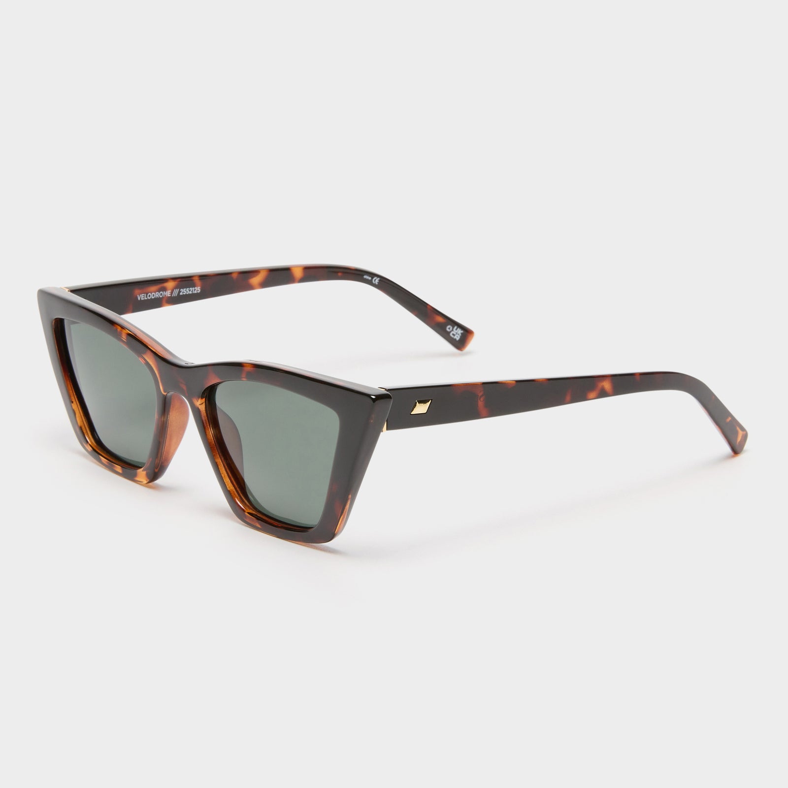Velodrome Dark Tort Female Cat-Eye Sunglasses | Le Specs