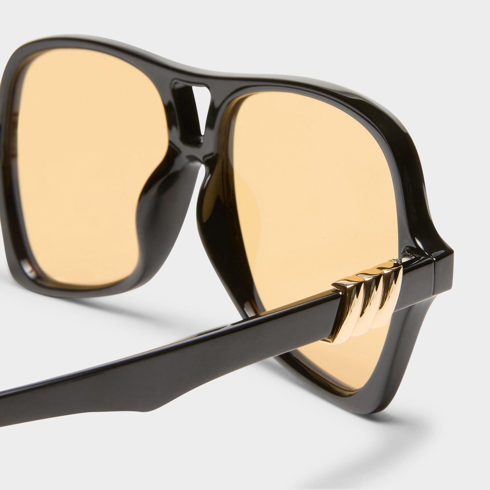 Fortune Teller Black Uni-Sex Aviator Sunglasses | Le Specs