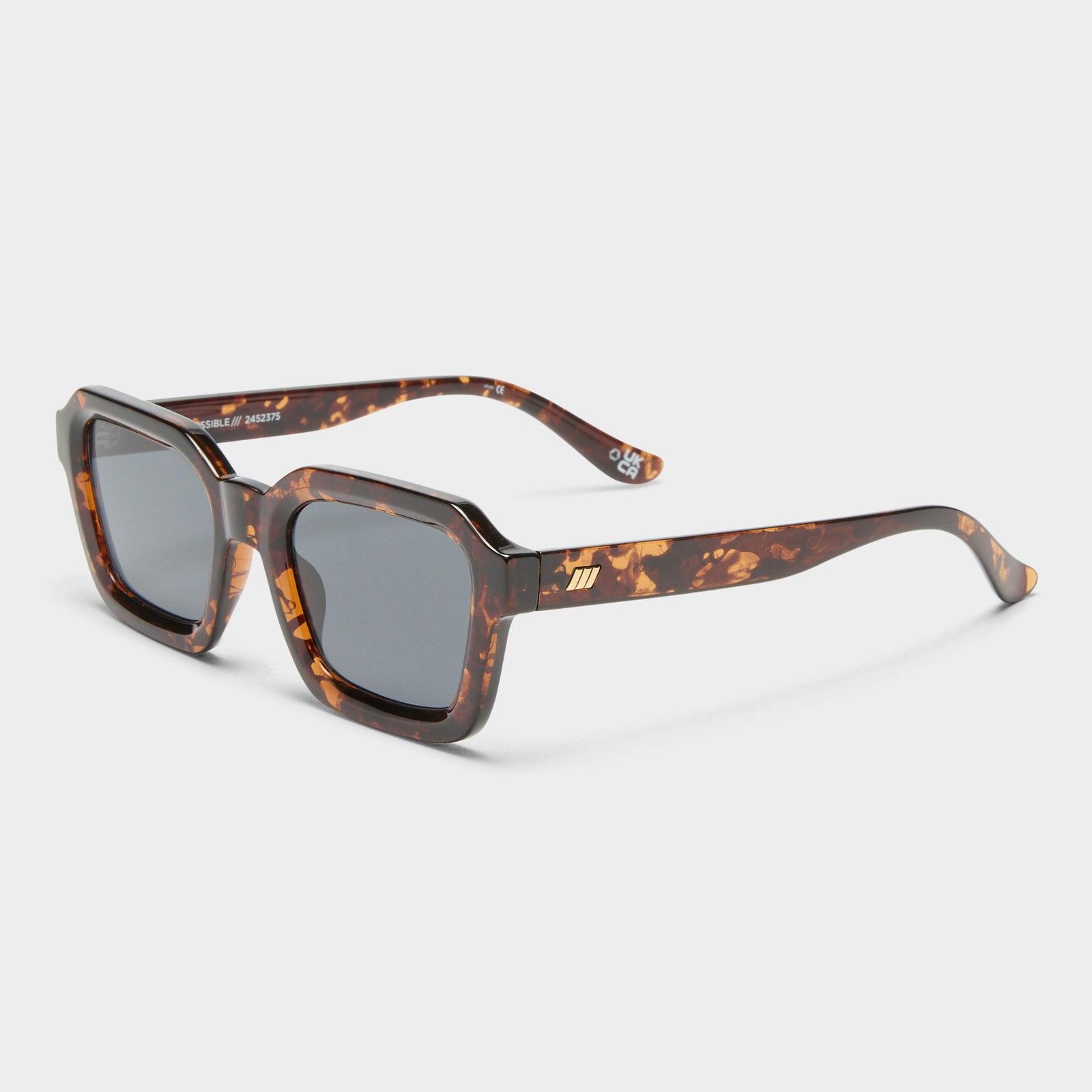 Impossible Tokyo Tort Uni-Sex Square Sunglasses | Le Specs