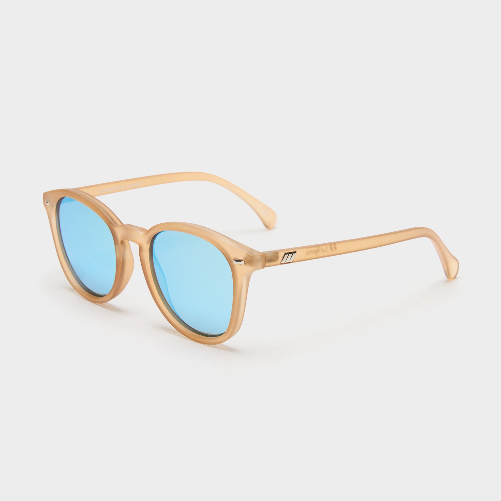Bandwagon Raw Sugar Uni-Sex Round Sunglasses | Le Specs