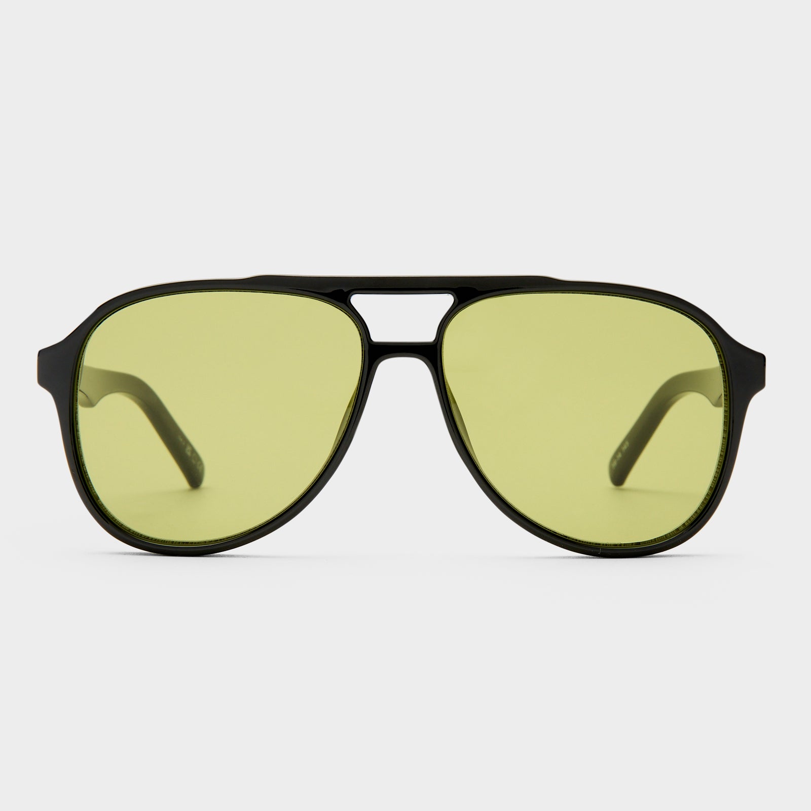 Tragic Magic Black Uni-Sex Aviator Sunglasses | Le Specs