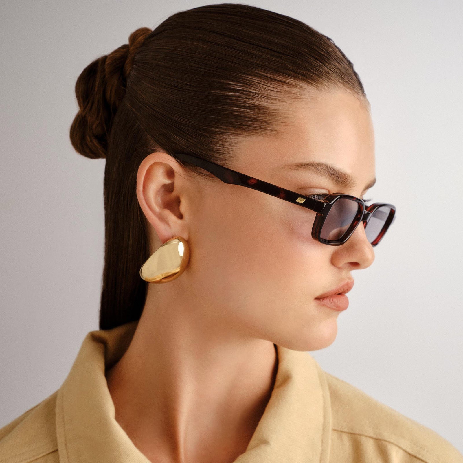Pilferer Cherry Tort Uni-Sex Rectangle Sunglasses | Le Specs