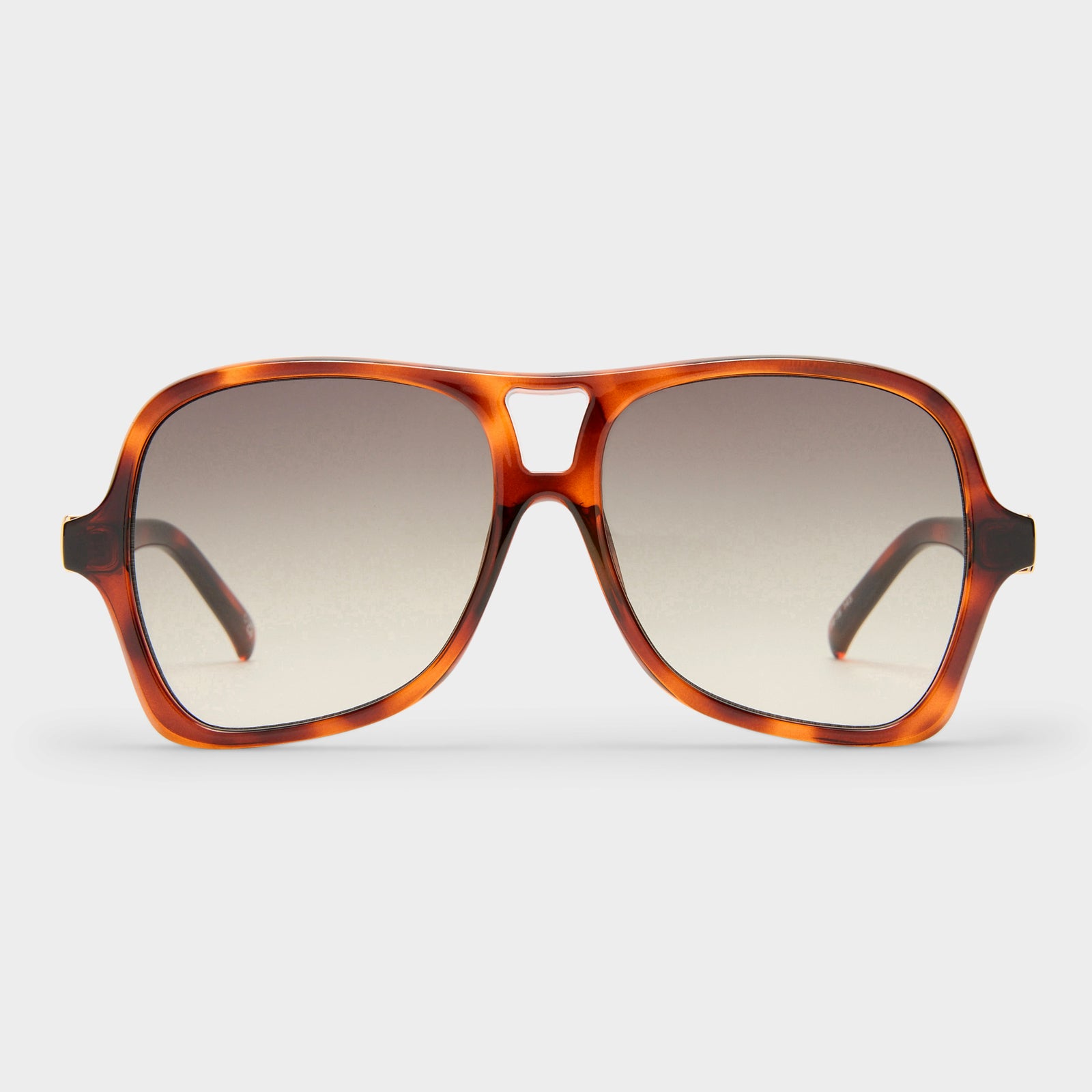 Fortune Teller Toffee Tort Female Aviator Sunglasses | Le Specs