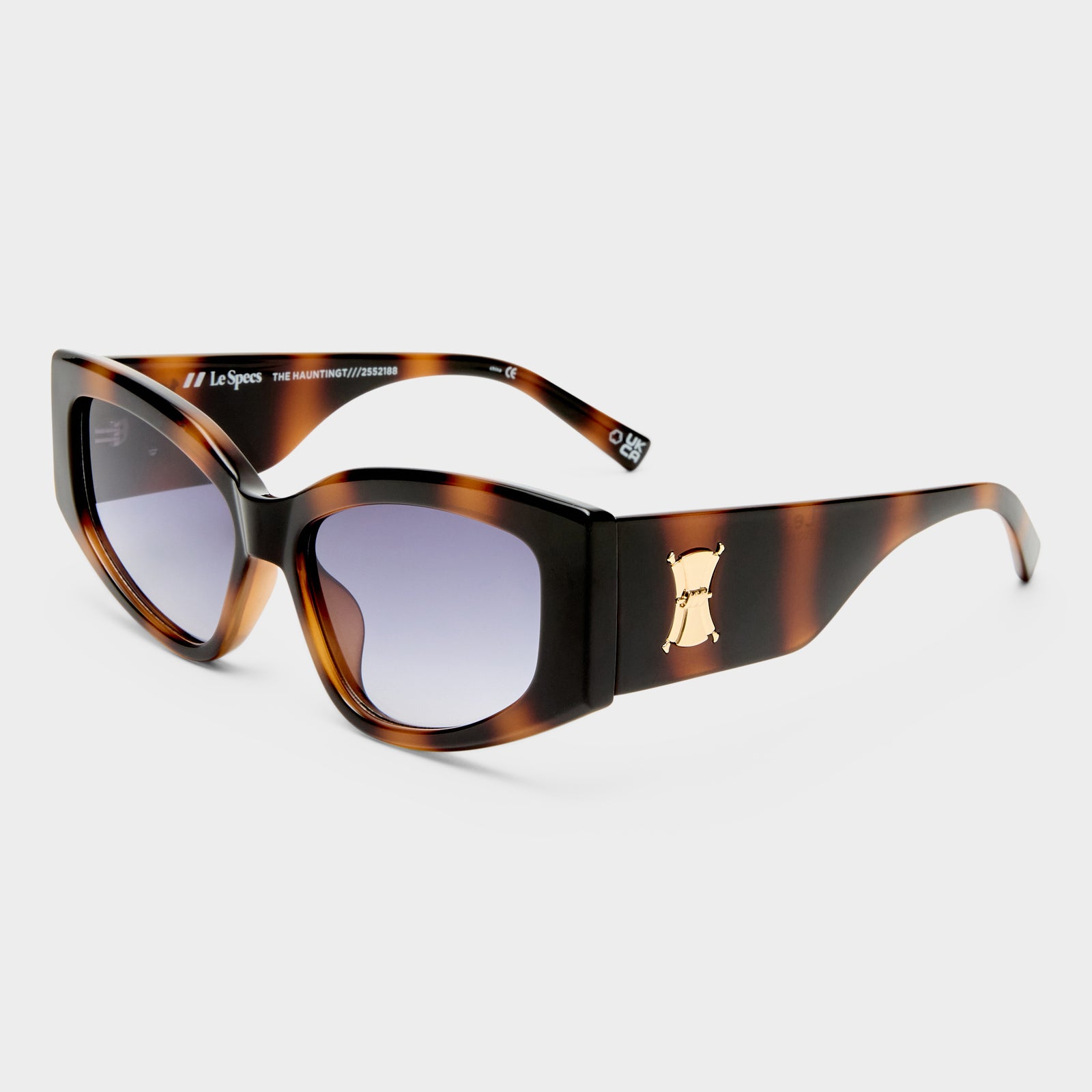 The Haunting Ombre Tort Female Cat-Eye Sunglasses | Le Specs