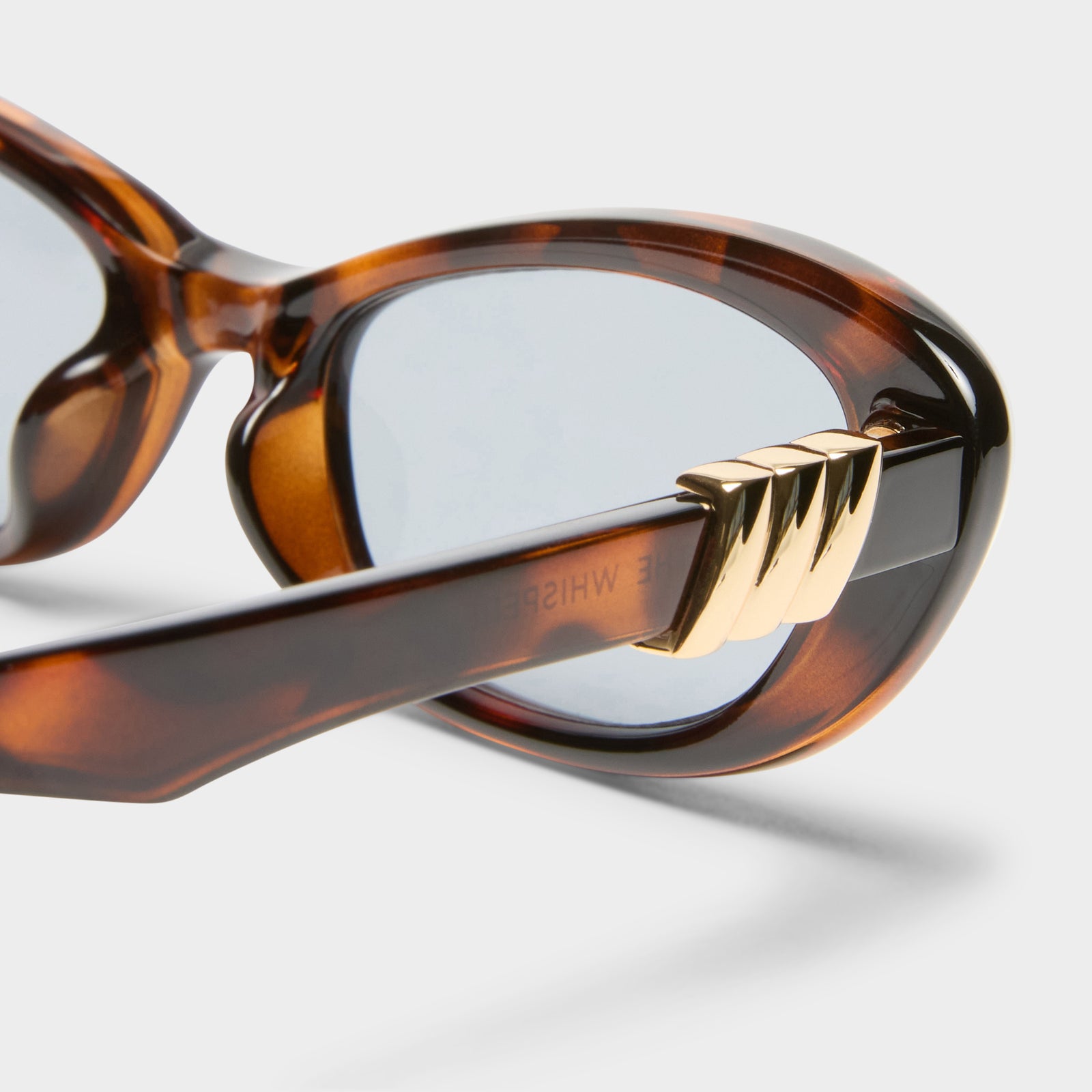 The Whisperer Dark Tort Female Cat-Eye Sunglasses | Le Specs