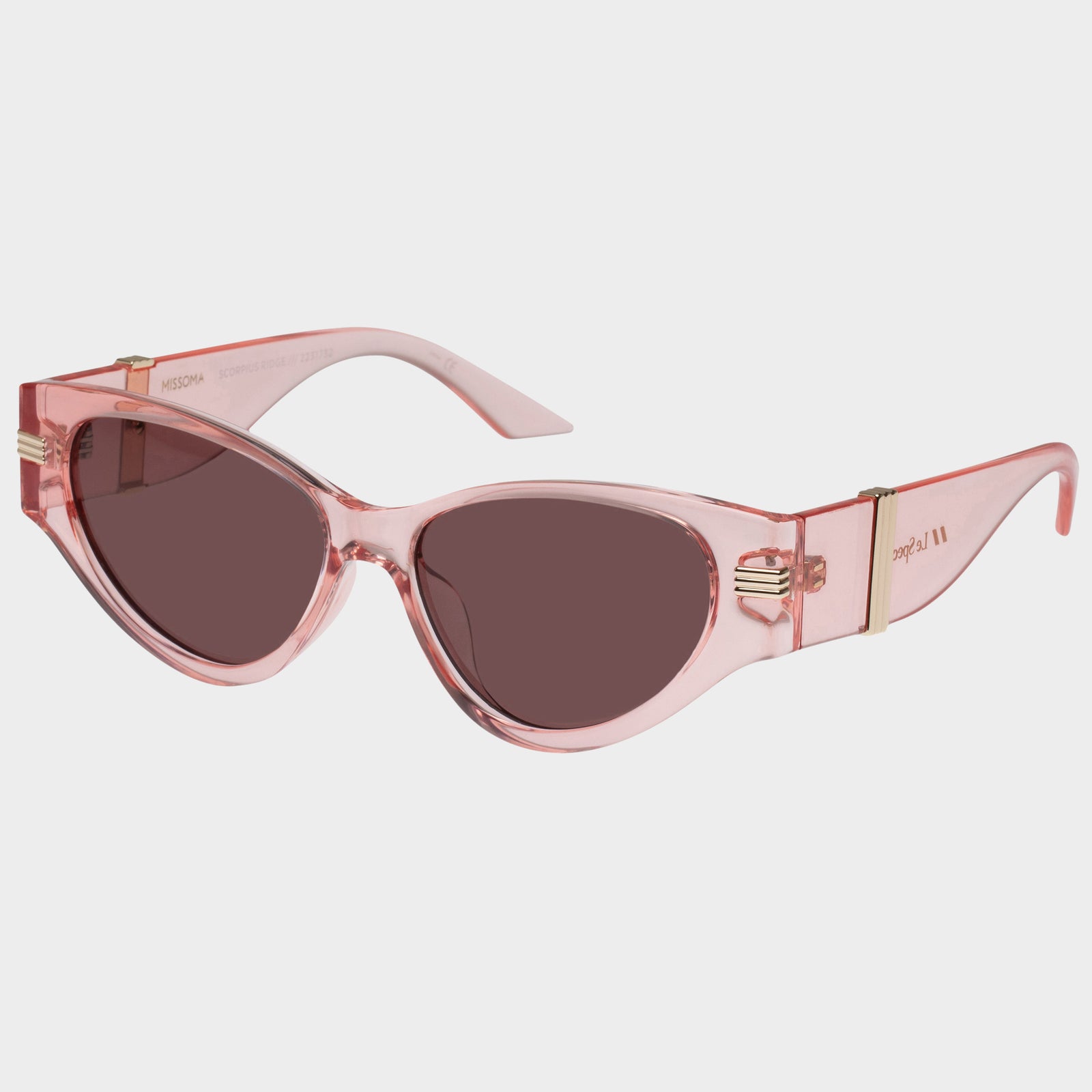 Scorpius Ridge Pink Female Cat-Eye Sunglasses | Le Specs