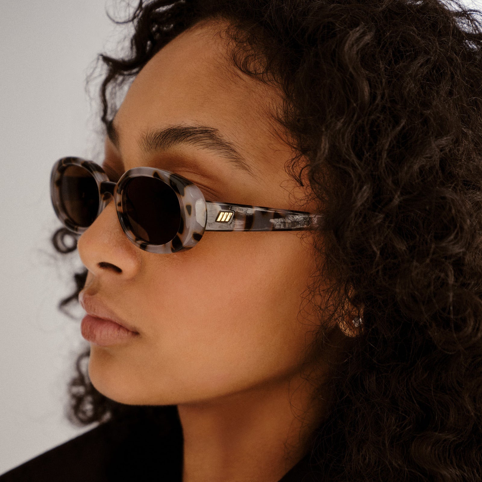 Outta Love Cookie Tort Female Oval Sunglasses | Le Specs