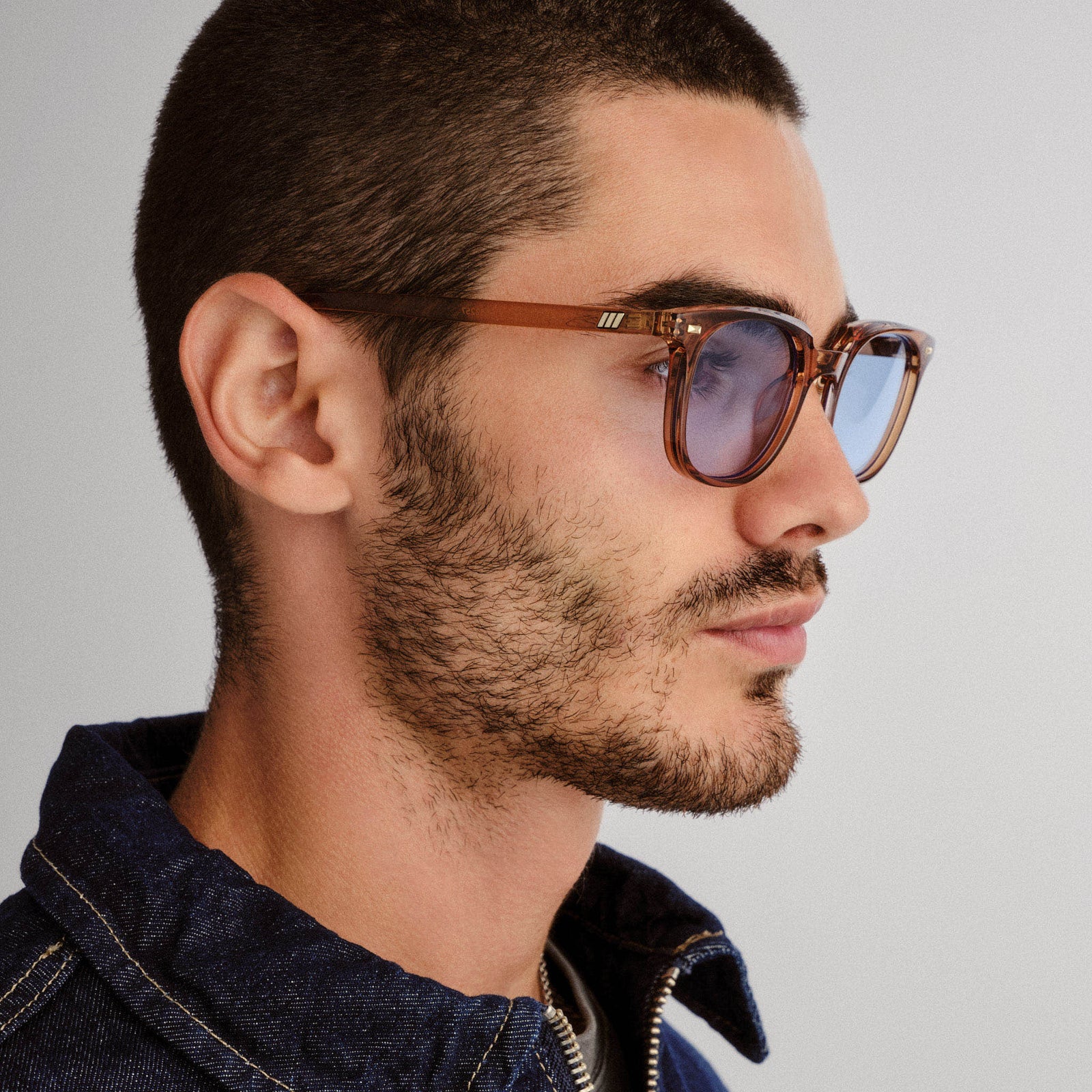 Le Resolu Barley Uni-Sex Round Sunglasses | Le Specs