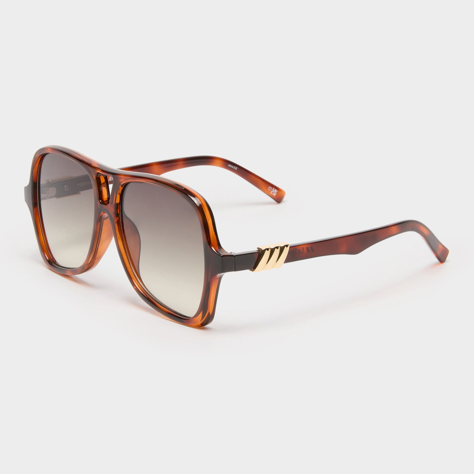 Fortune Teller Toffee Tort Female Aviator Sunglasses | Le Specs
