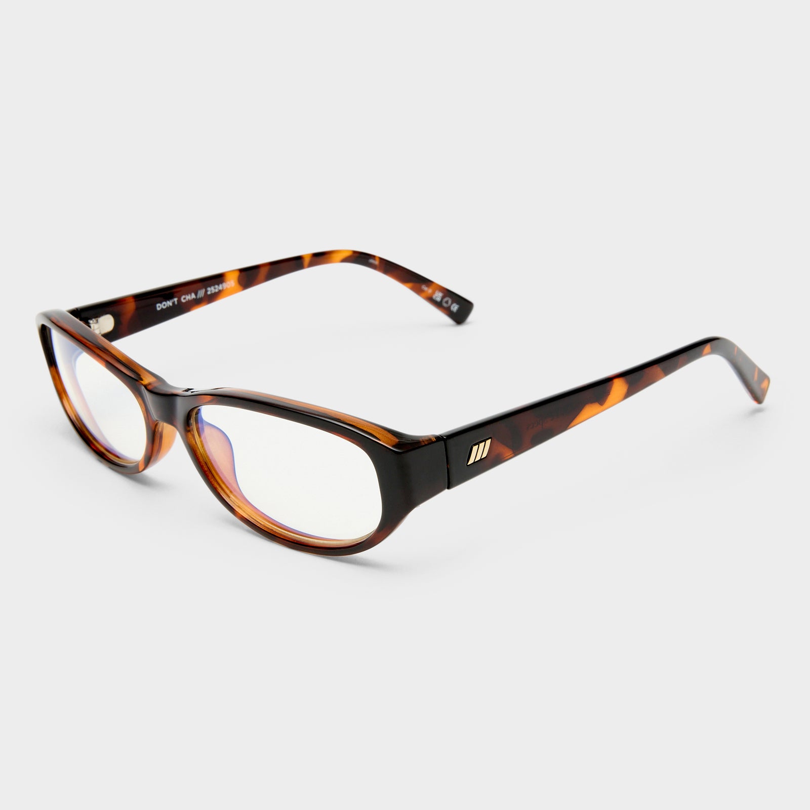 Dont Cha Tort Female Rectangle Blue Light | Le Specs