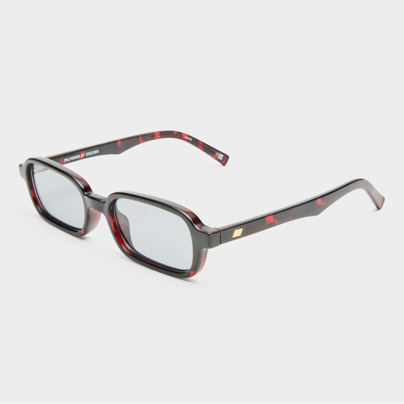 Pilferer Cherry Tort Uni-Sex Rectangle Sunglasses | Le Specs