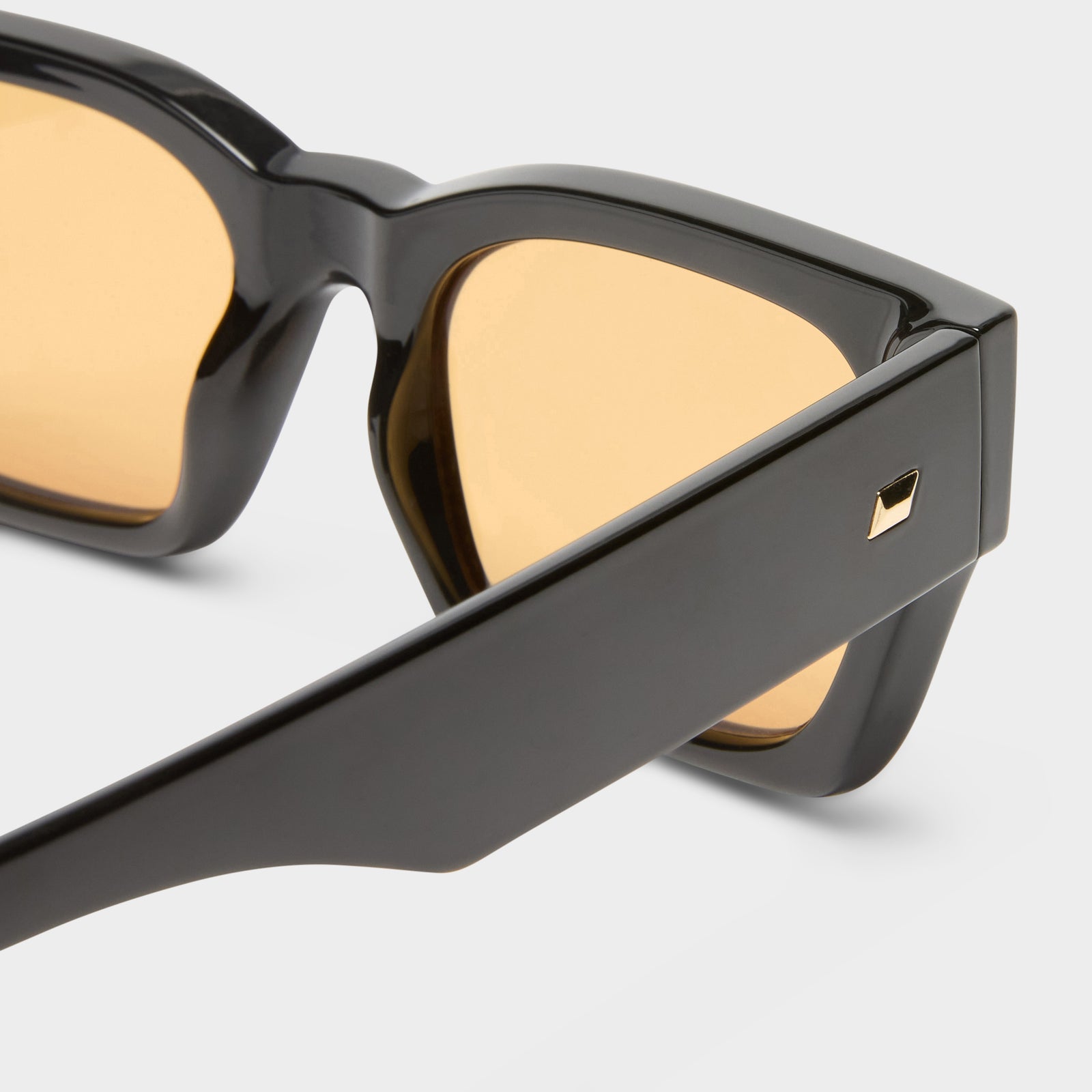 Shmood Black Uni-Sex Rectangle Sunglasses | Le Specs