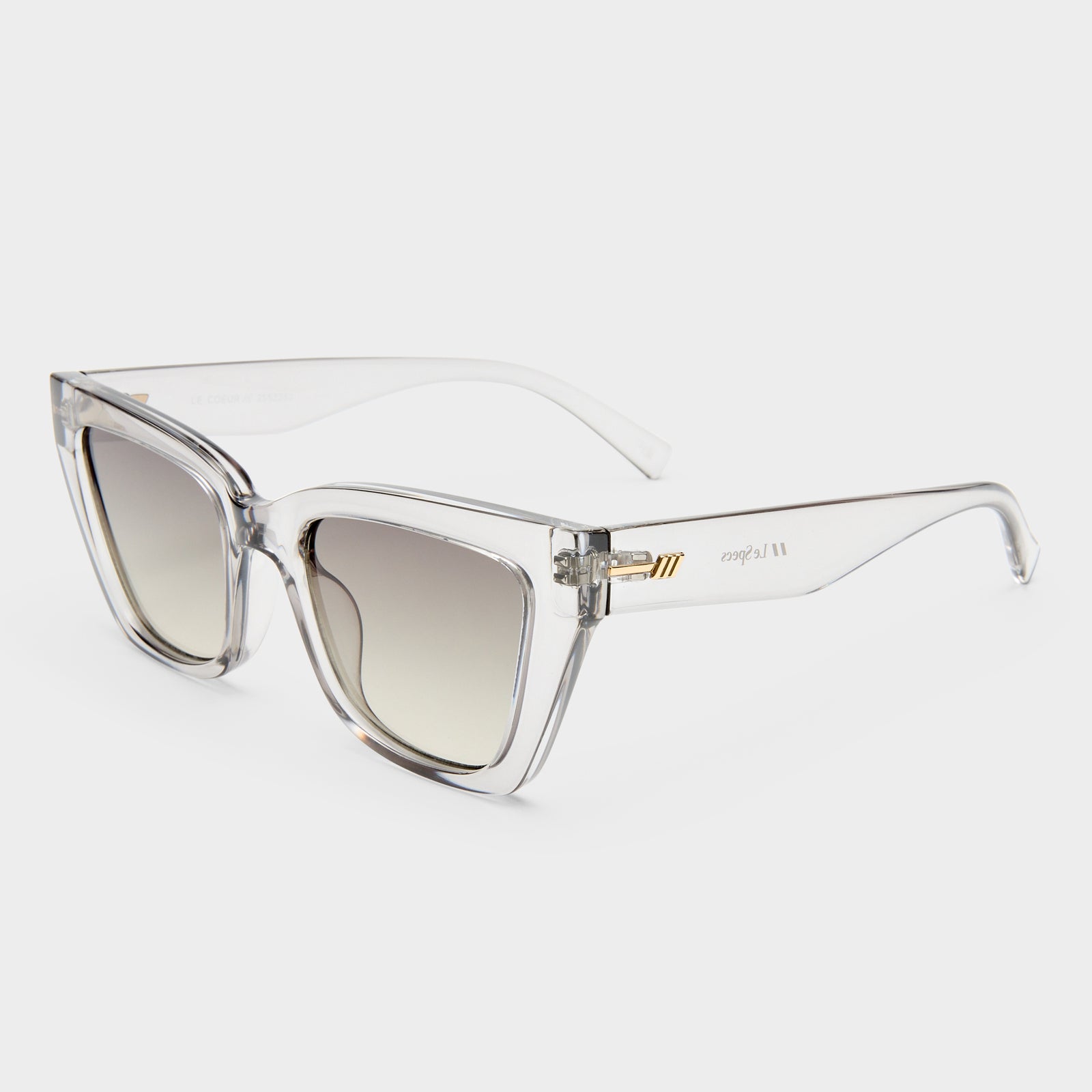 Le Coeur Smoke Female Cat-Eye Sunglasses | Le Specs