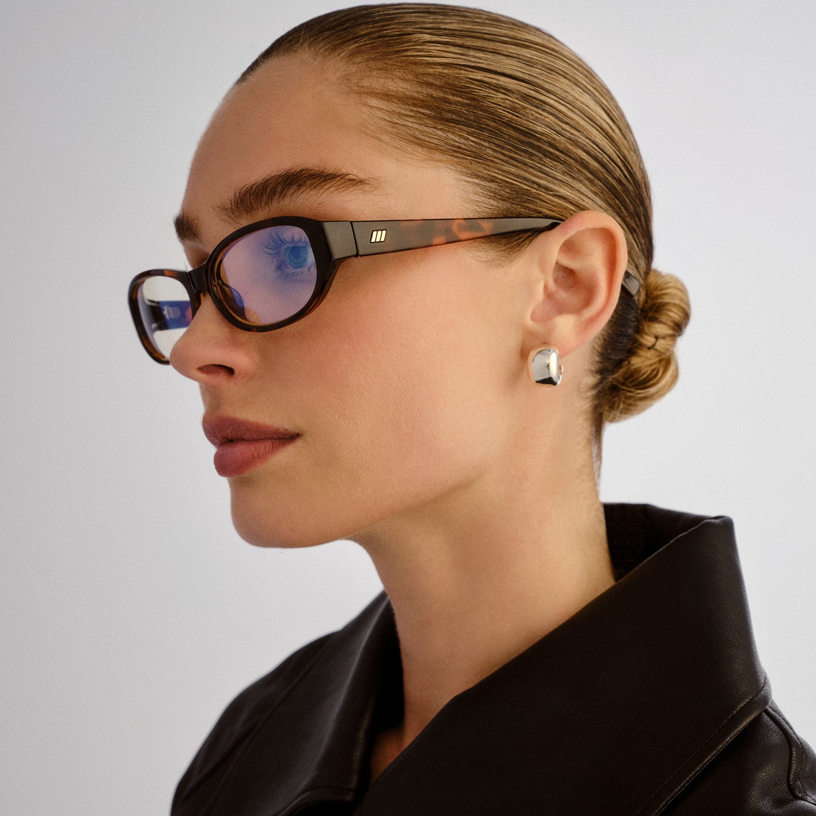 Dont Cha Tort Female Rectangle Blue Light | Le Specs