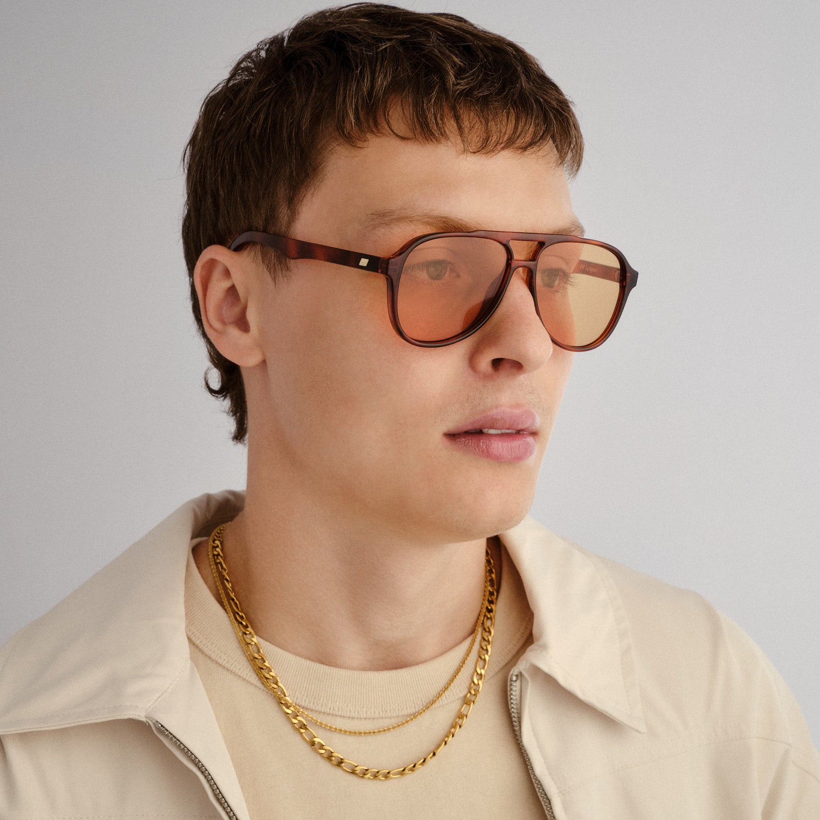 Tragic Magic Toffee Tort Uni-Sex Aviator Sunglasses | Le Specs