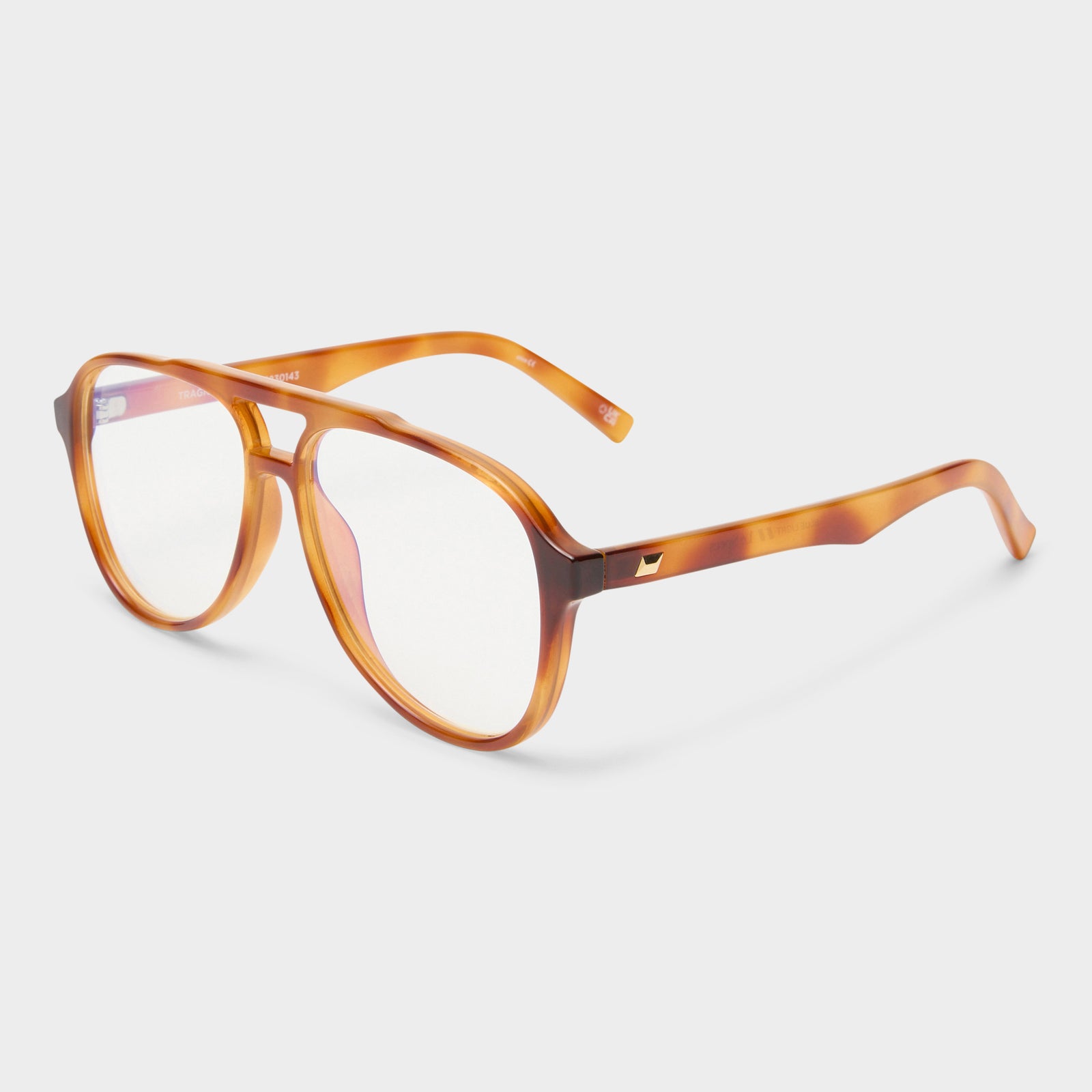 Tragic Magic Vintage Tort Uni-Sex Aviator Blue Light | Le Specs