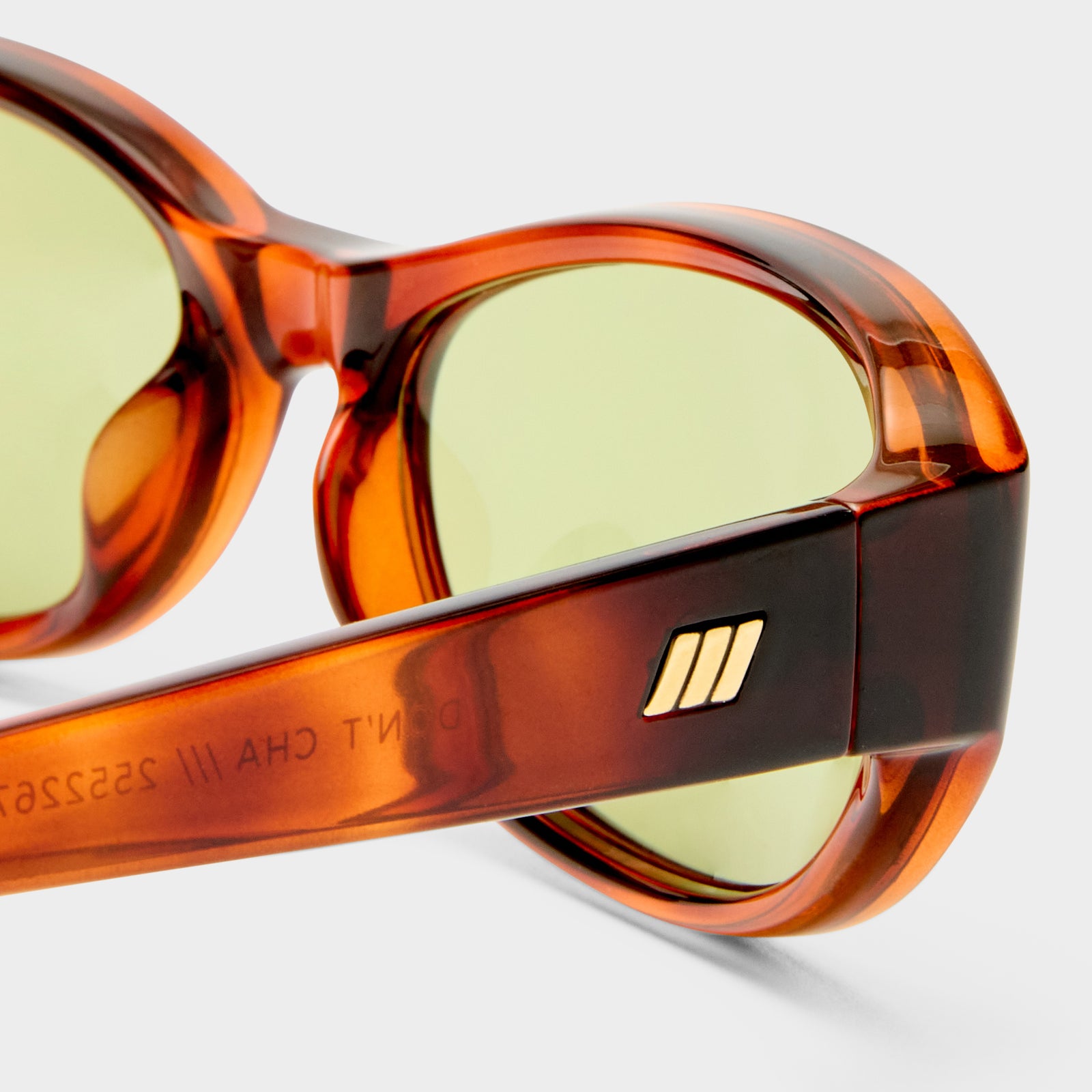 Dont Cha Toffee Tort Female Oval Sunglasses | Le Specs
