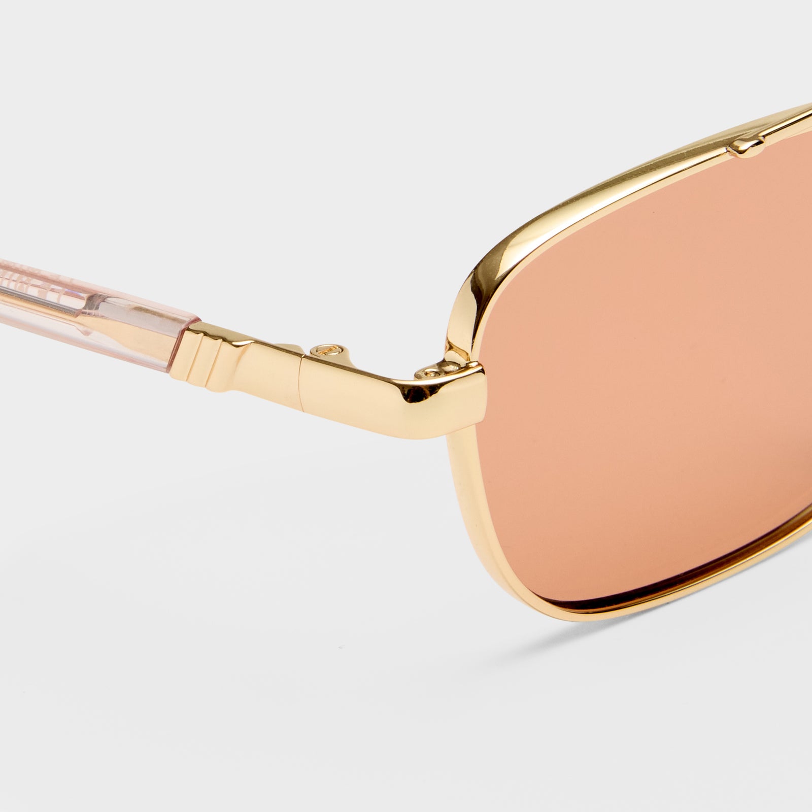 Le Mimi Gold Uni-Sex Aviator Sunglasses | Le Specs