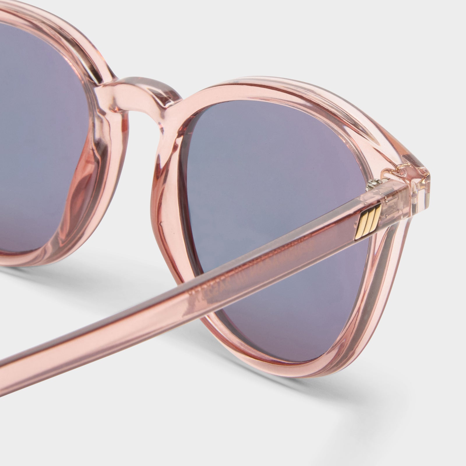 Bandwagon Mink Uni-Sex Round Sunglasses | Le Specs