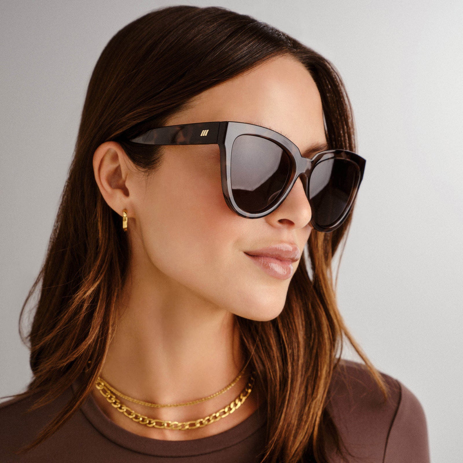 Liar Lair Volcanic Tort Female Cat-Eye Sunglasses | Le Specs