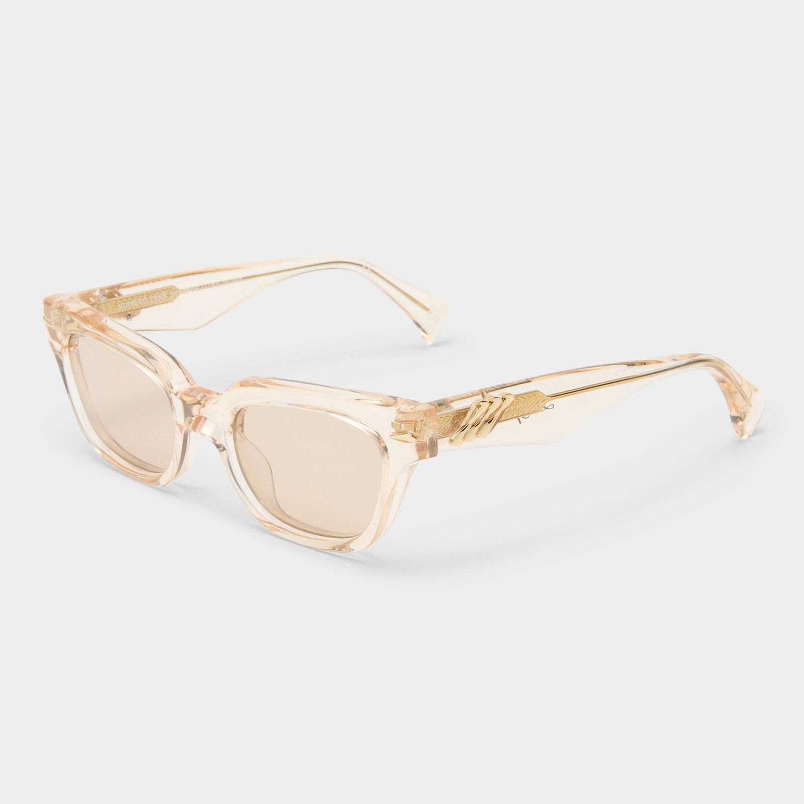 Numero Tres Dune Female D-Frame Sunglasses | Le Specs