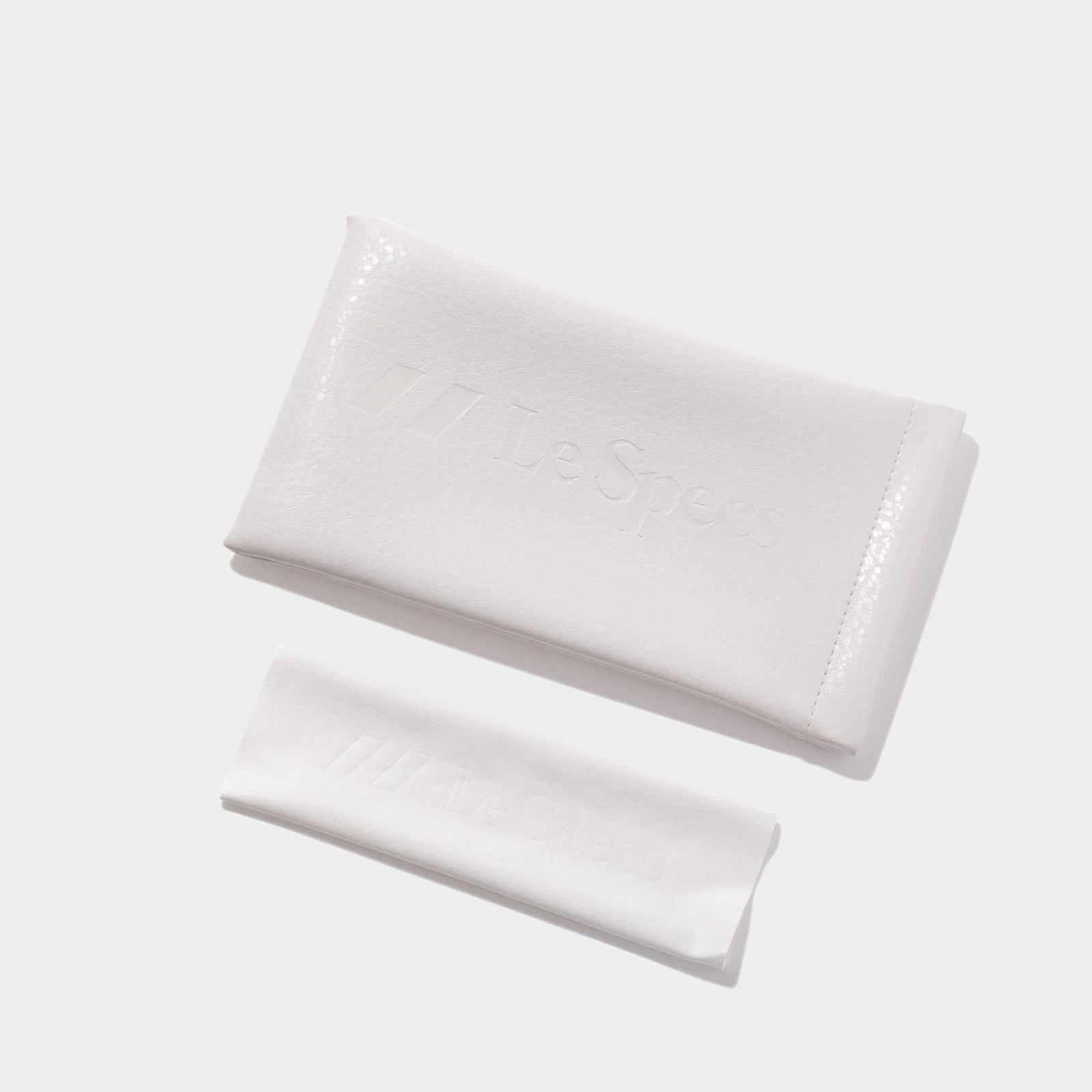 Le Specs Case Cloth White Uni-Sex Accessories Accessories | Le Specs