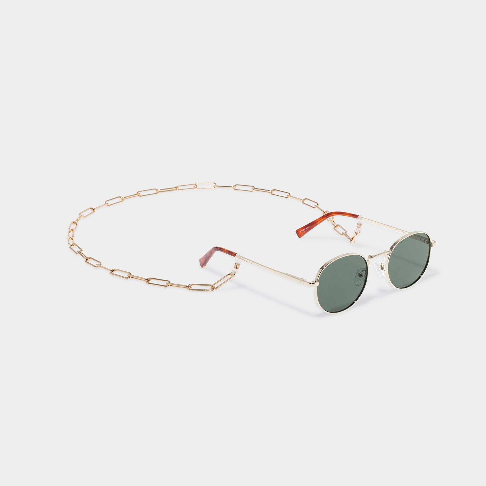 Bold Link Neck Chain Gold Female Accessories Accessories | Le Specs