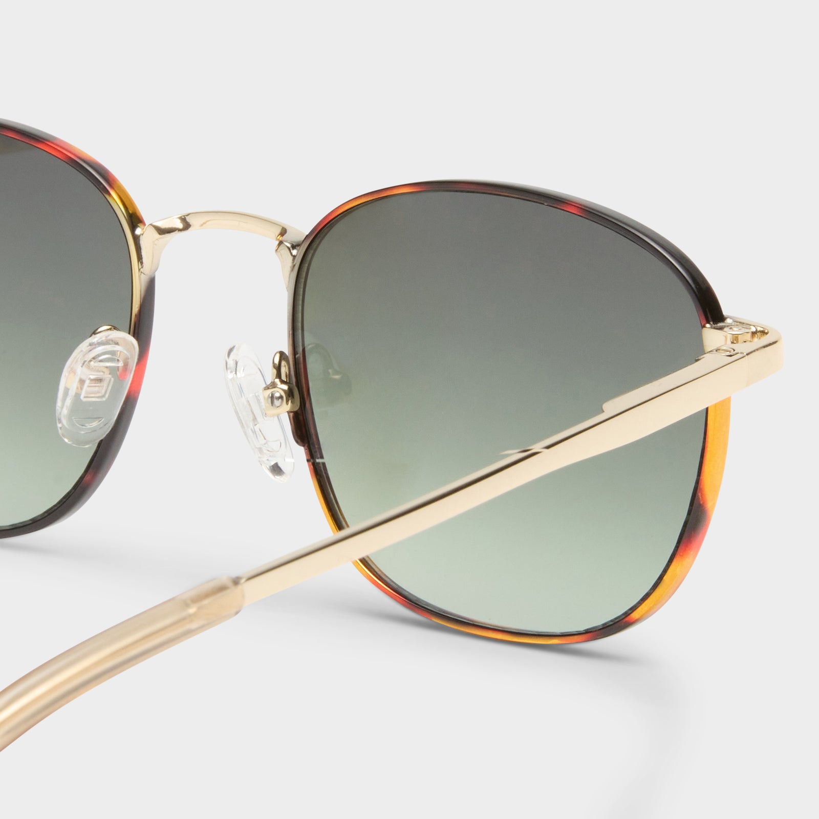 Neptune Deux Bright Gold Tort Uni-Sex Square Sunglasses | Le Specs