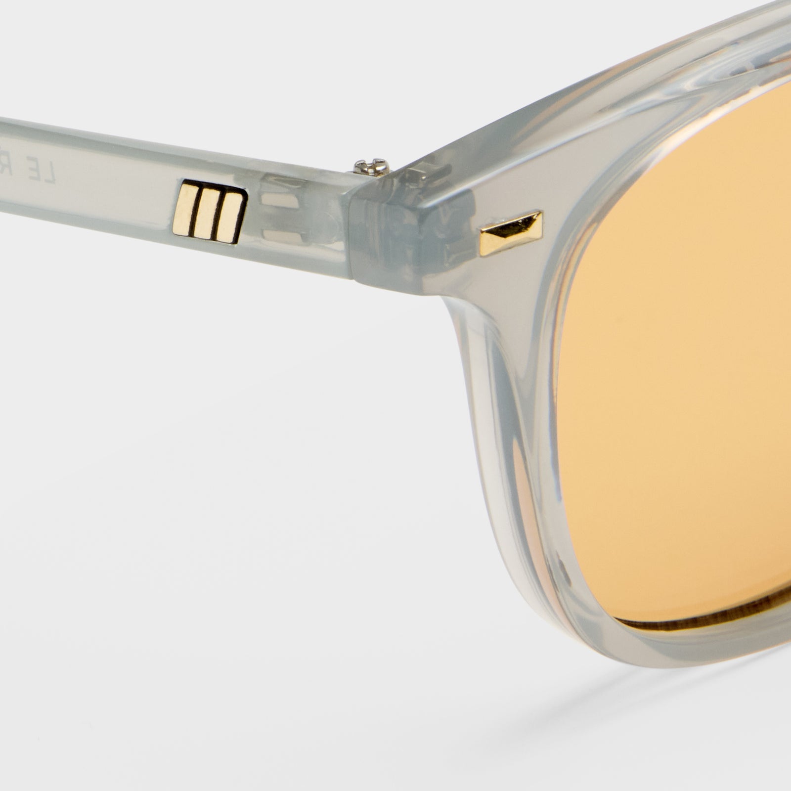 Le Resolu Cloud Uni-Sex Round Sunglasses | Le Specs