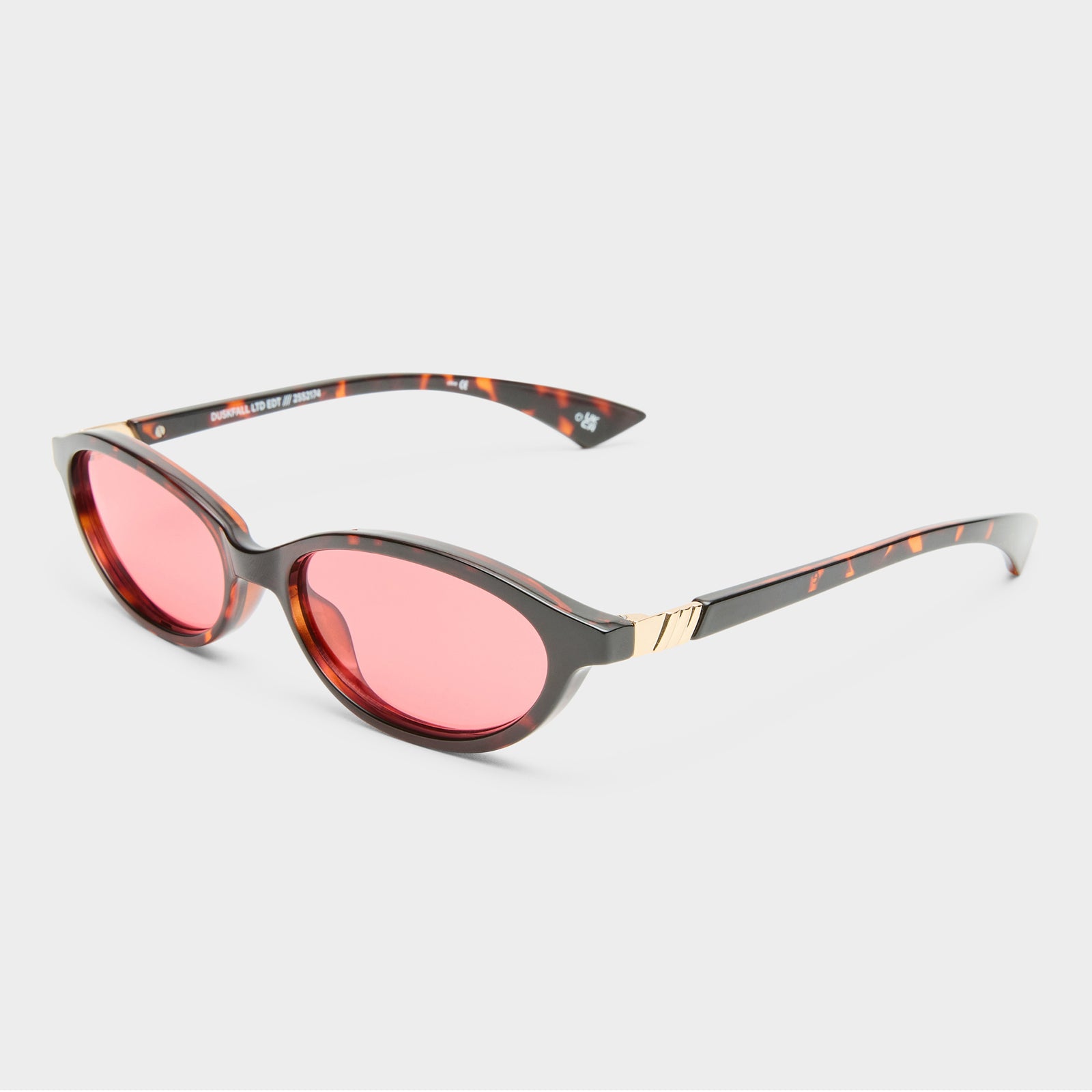 Duskfall Tort Female Oval Sunglasses | Le Specs
