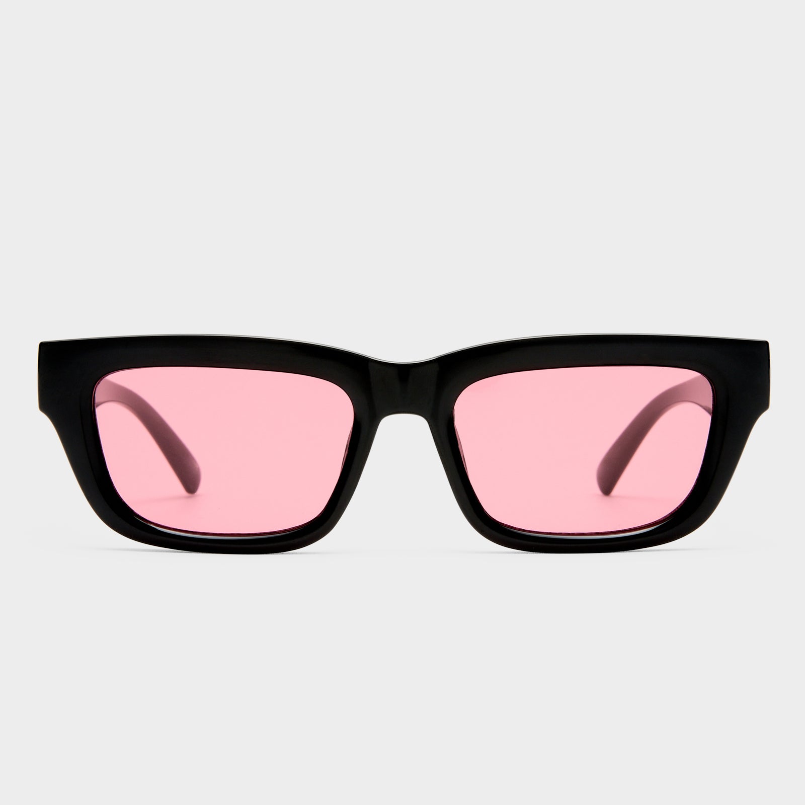 Le Castle Black Uni-Sex D-Frame Sunglasses | Le Specs