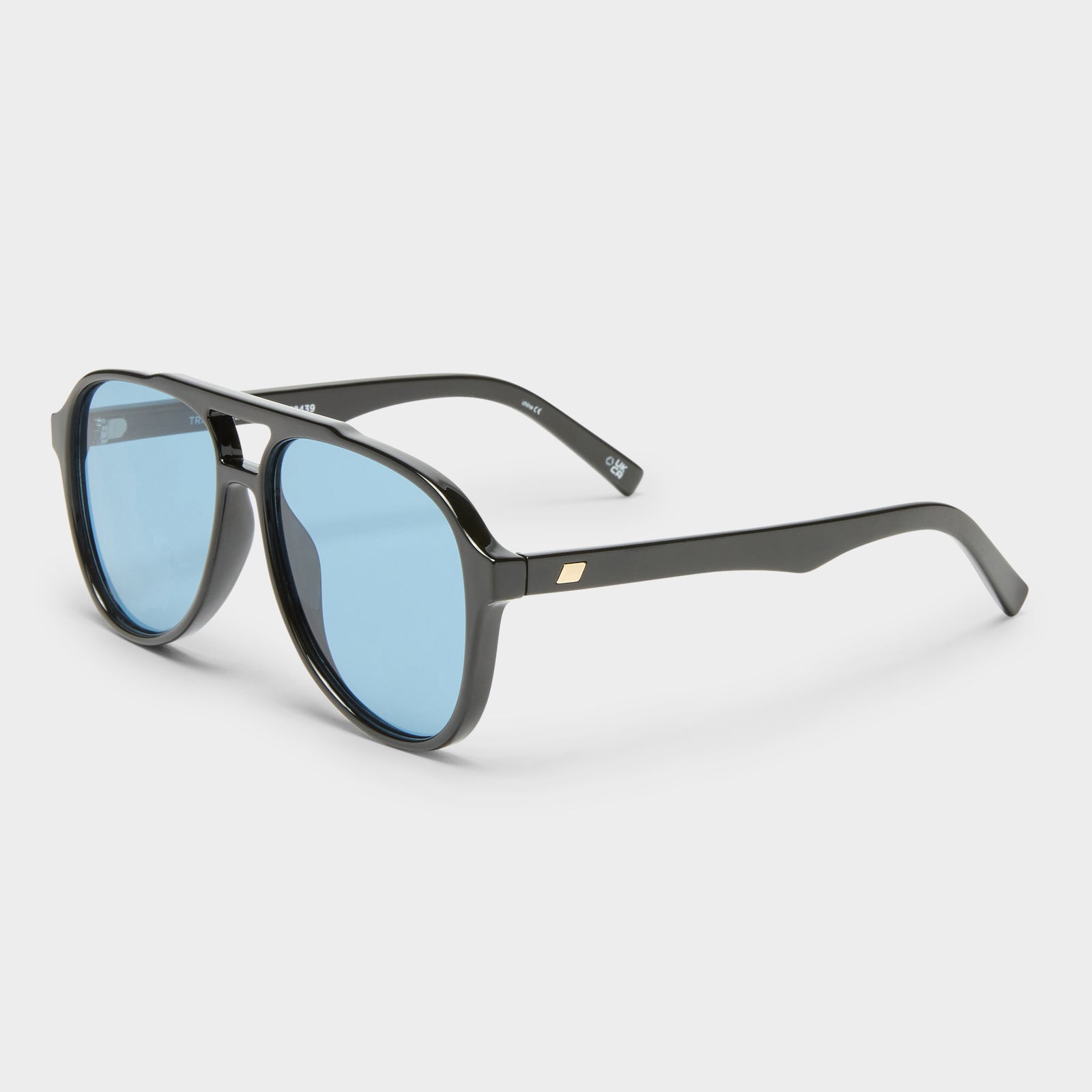 Tragic Magic Black Uni-Sex Aviator Sunglasses | Le Specs