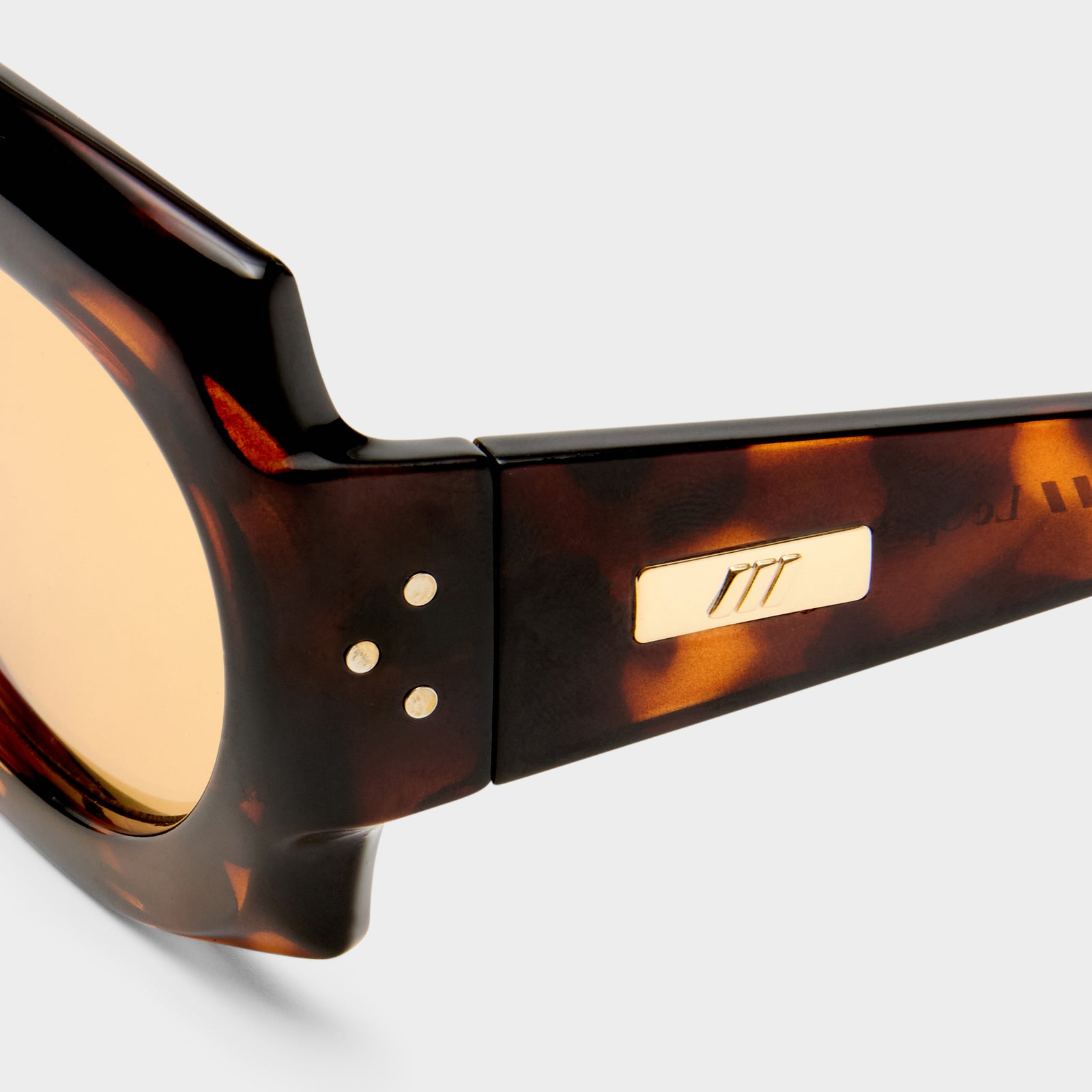 Loveliness Tort Female Square Sunglasses | Le Specs