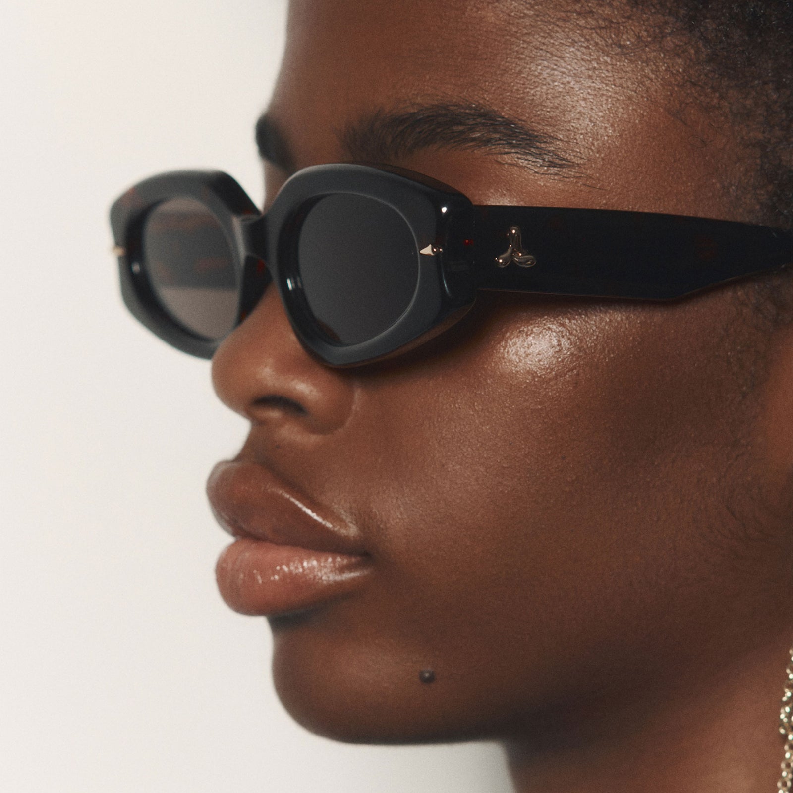 Lunar Tortoiseshell Female Oval Sunglasses | Le Specs