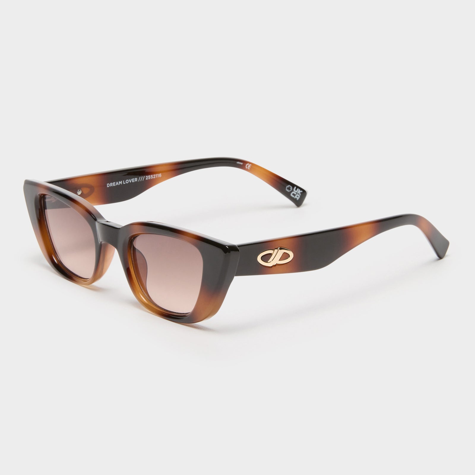 Dream Lover Dark Tort Female Cat-Eye Sunglasses | Le Specs