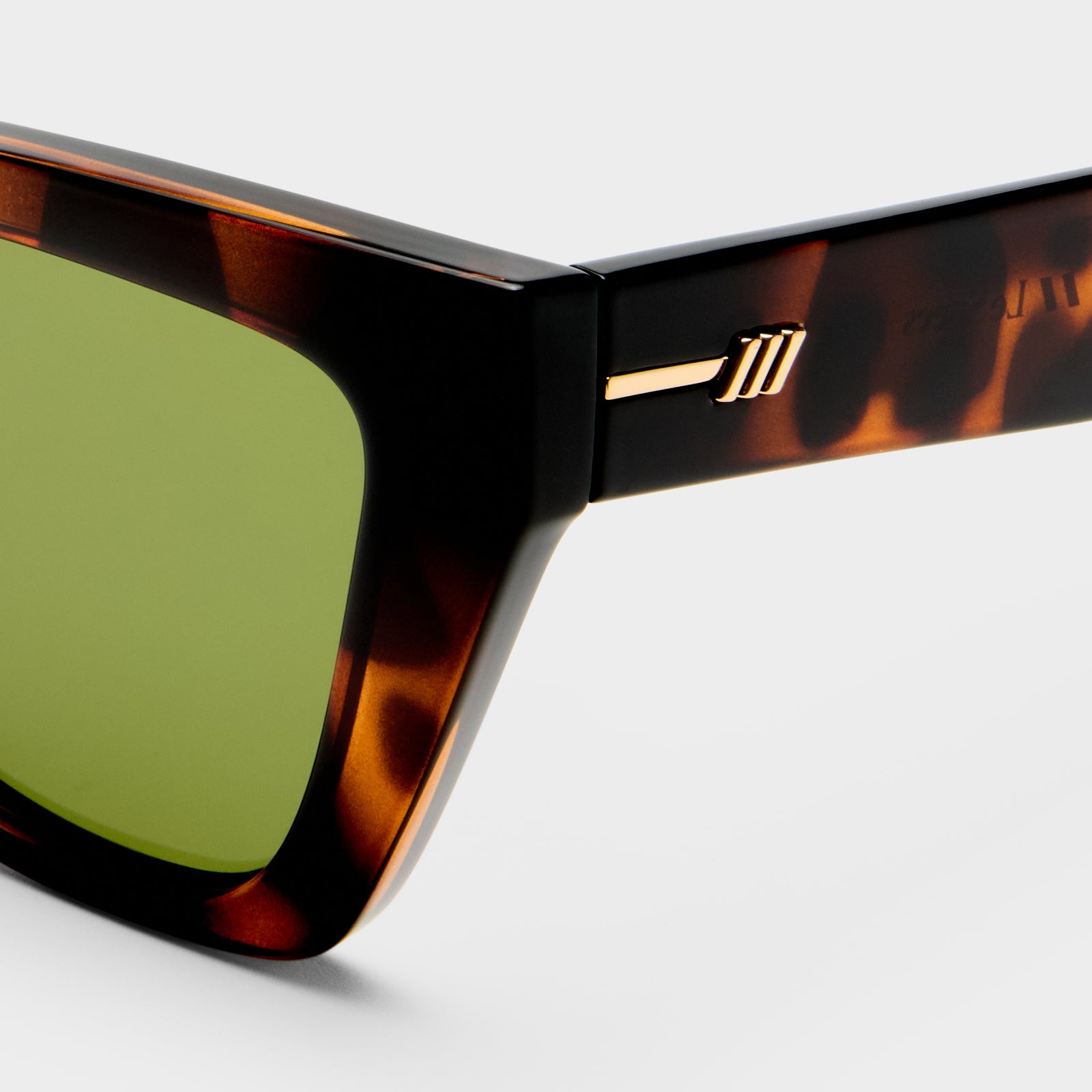 Le Coeur Dark Tort Female Cat-Eye Sunglasses | Le Specs
