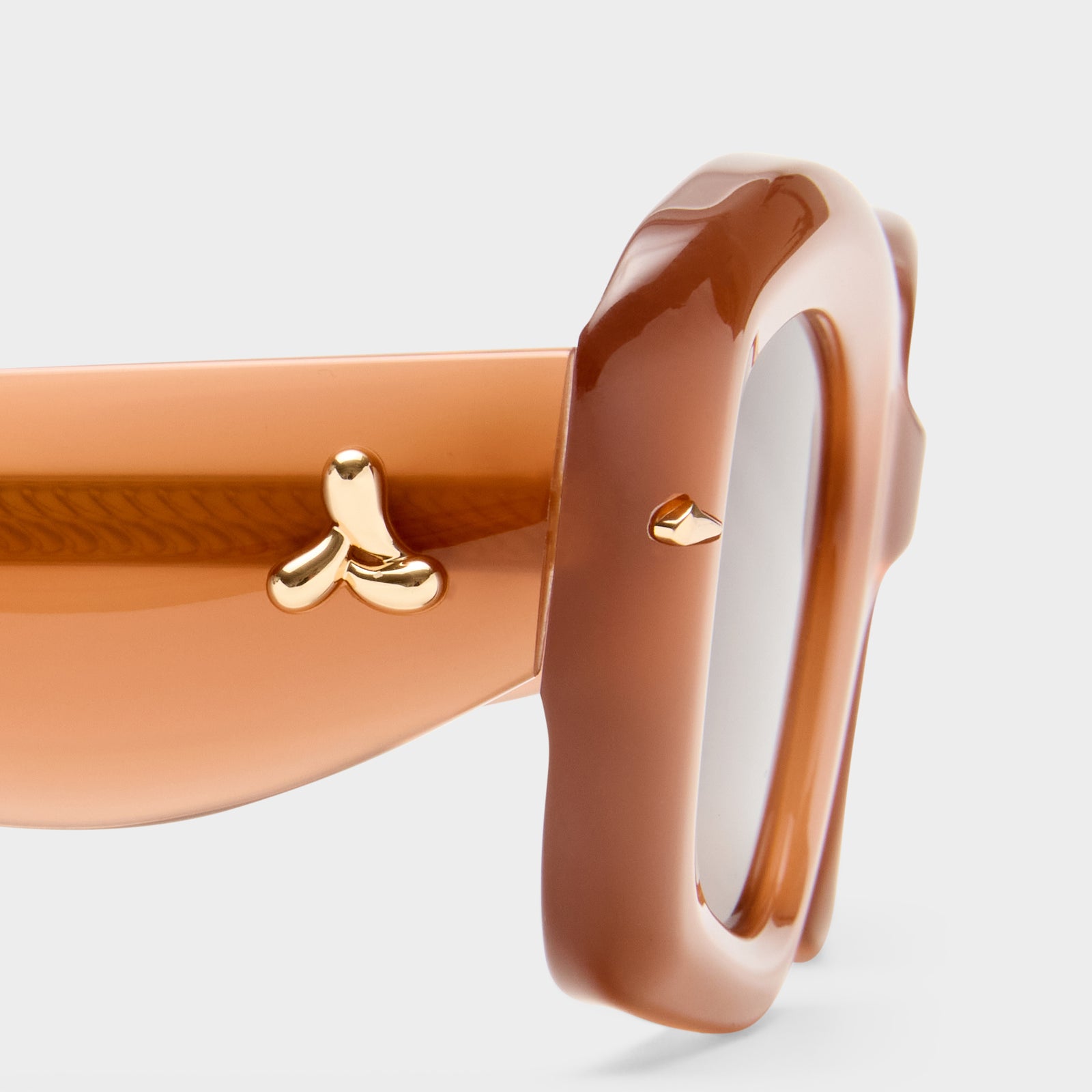 Celestina Tan Female Square Sunglasses | Le Specs