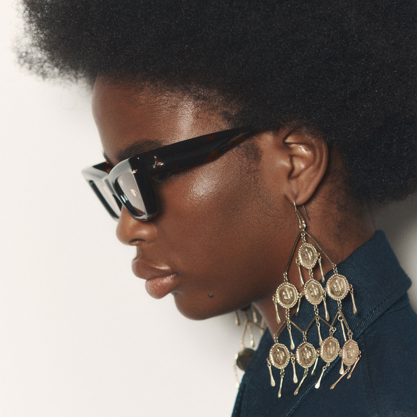 Lucia Tortoiseshell Female Cat-Eye Sunglasses | Le Specs