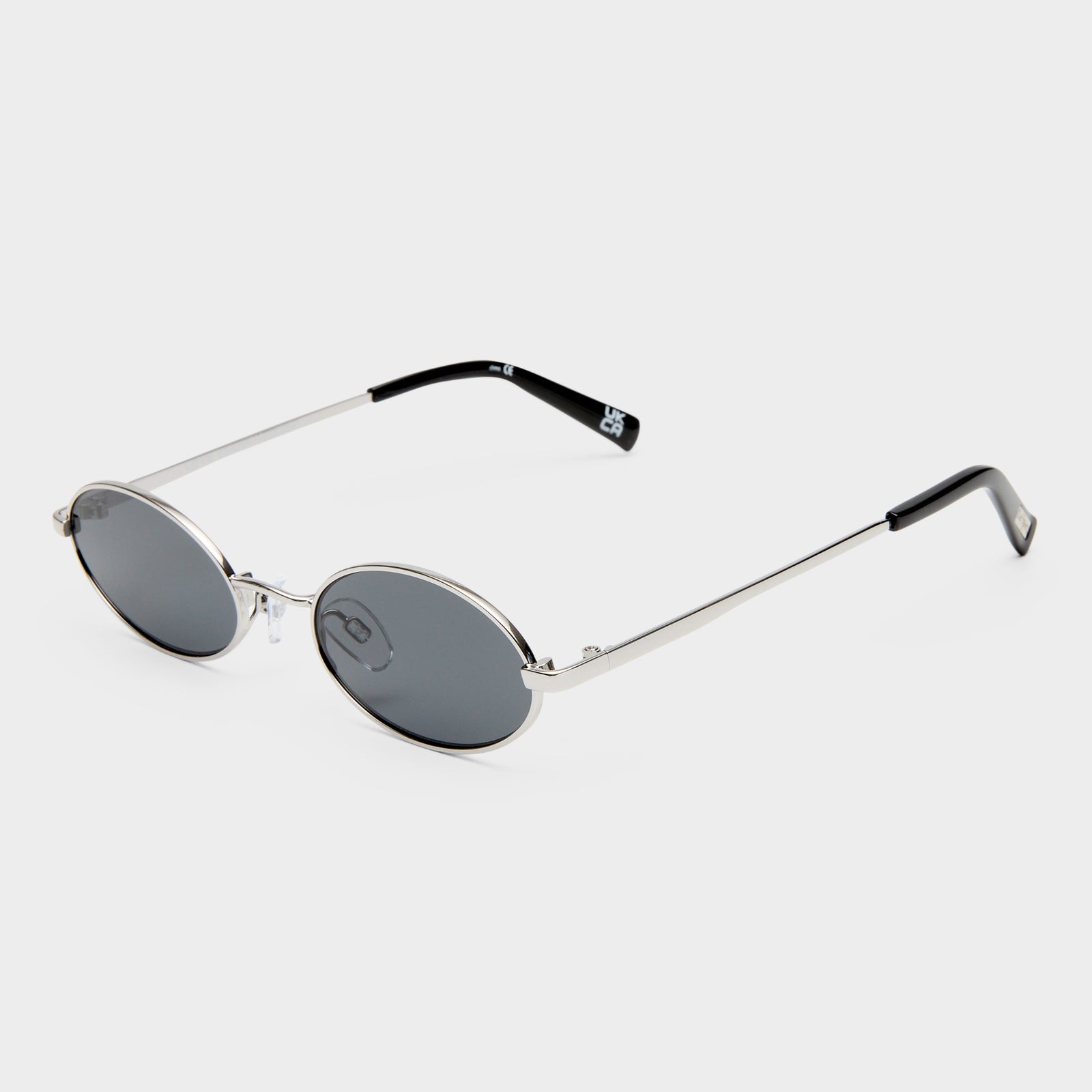 Love Train Silver Female Oval Sunglasses | Le Specs