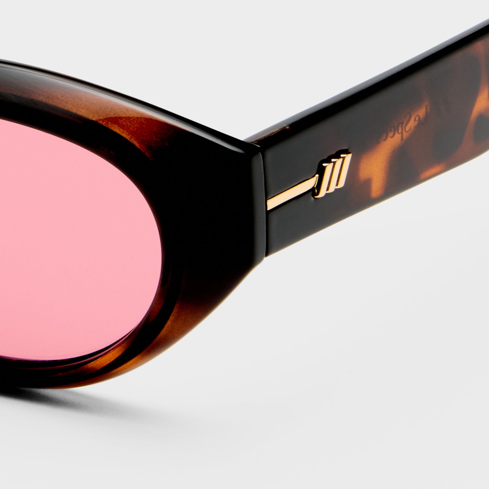 Le Bijou Tort Uni-Sex Oval Sunglasses | Le Specs