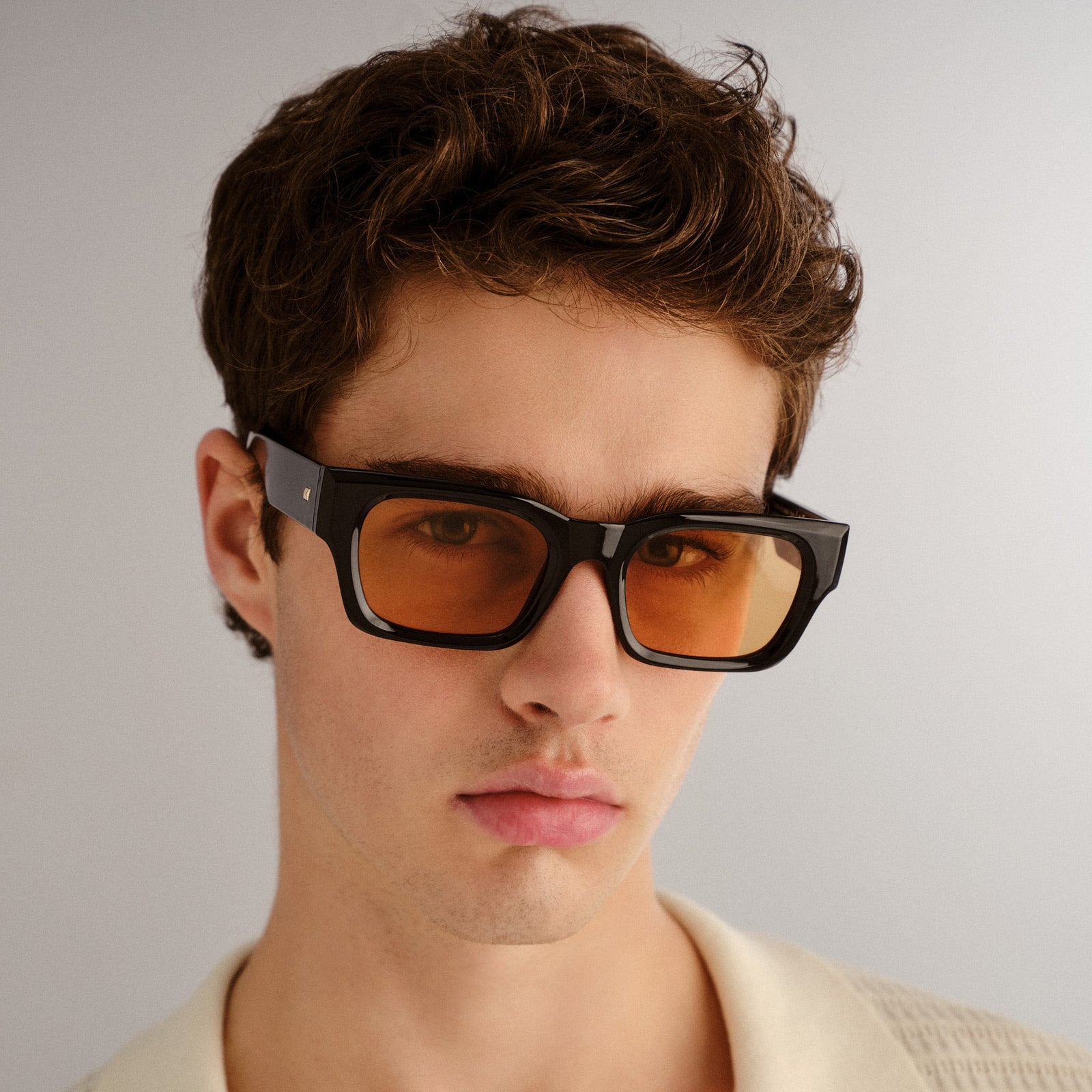 Shmood Black Uni-Sex Rectangle Sunglasses | Le Specs