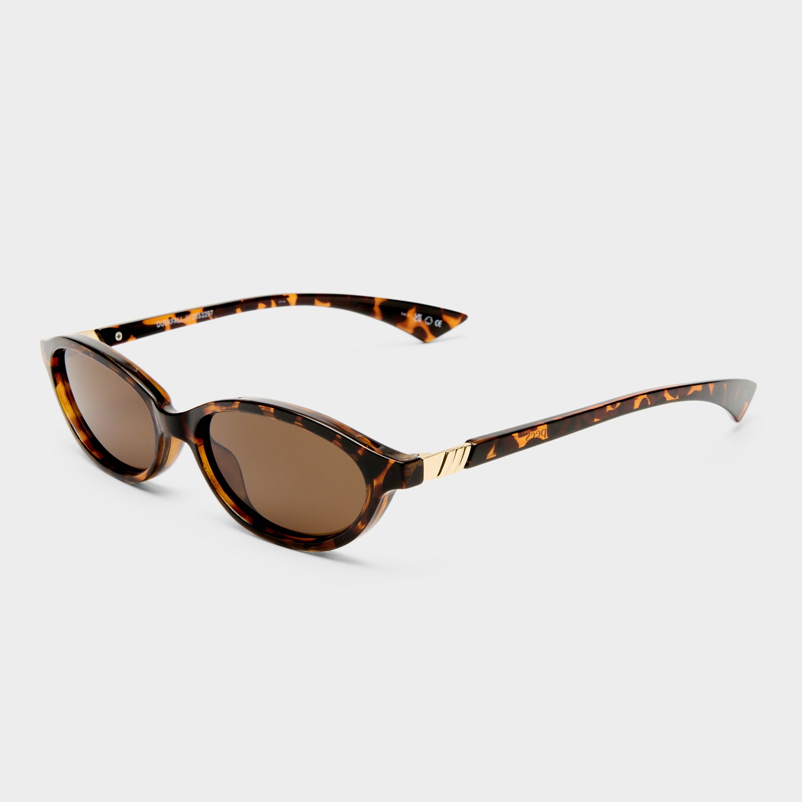 Duskfall Tort Female Oval Sunglasses | Le Specs